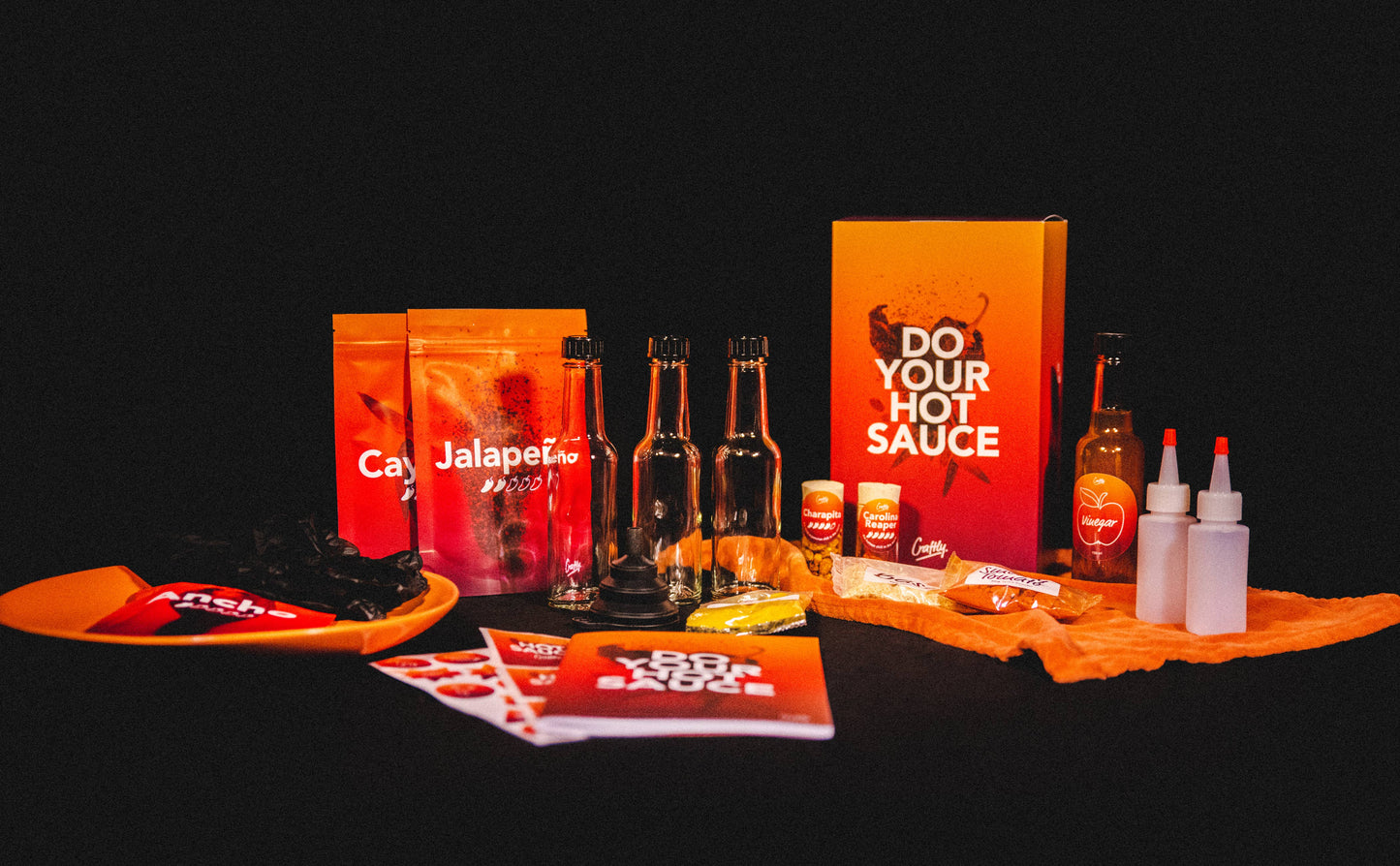 Craftly - DO YOUR HOT SAUCE l World's Hottest Chilli Set l Gift