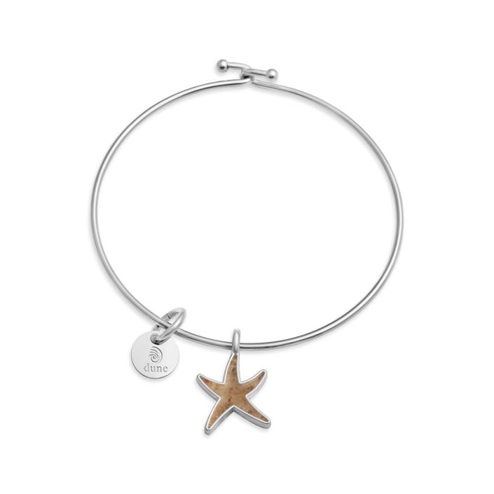 Dune Jewelry - Beach Bangle - Delicate Starfish