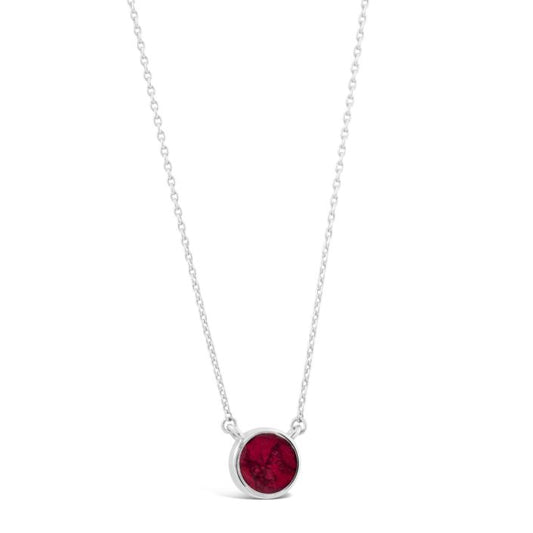 Birth Month Flower Necklace - June - Rose