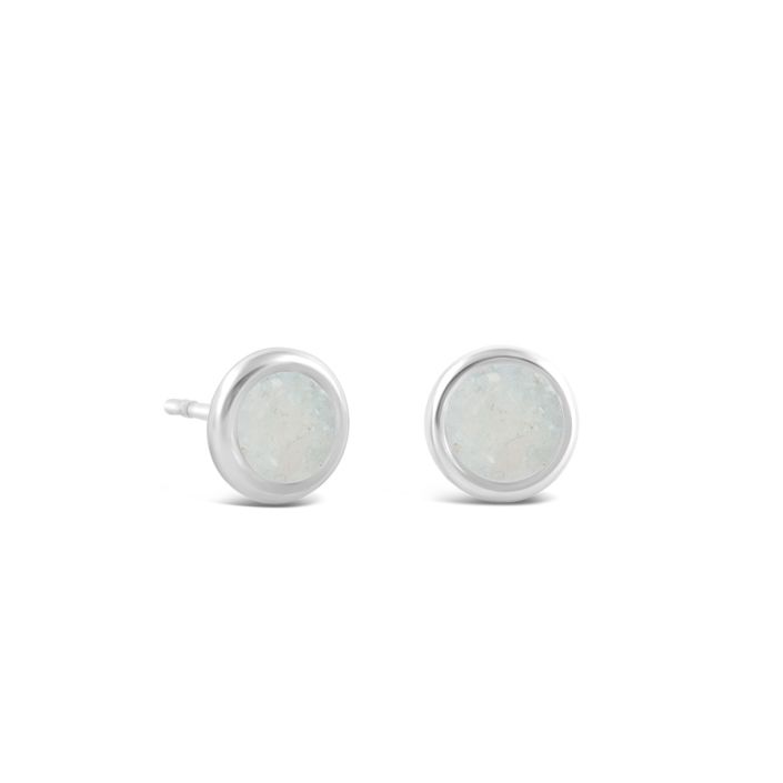 Dune Drop Studs Mother of Pearl