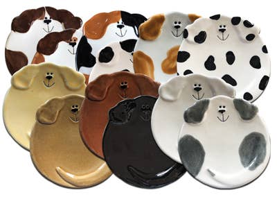 August Ceramics - 5" Ceramic Dog Dishes