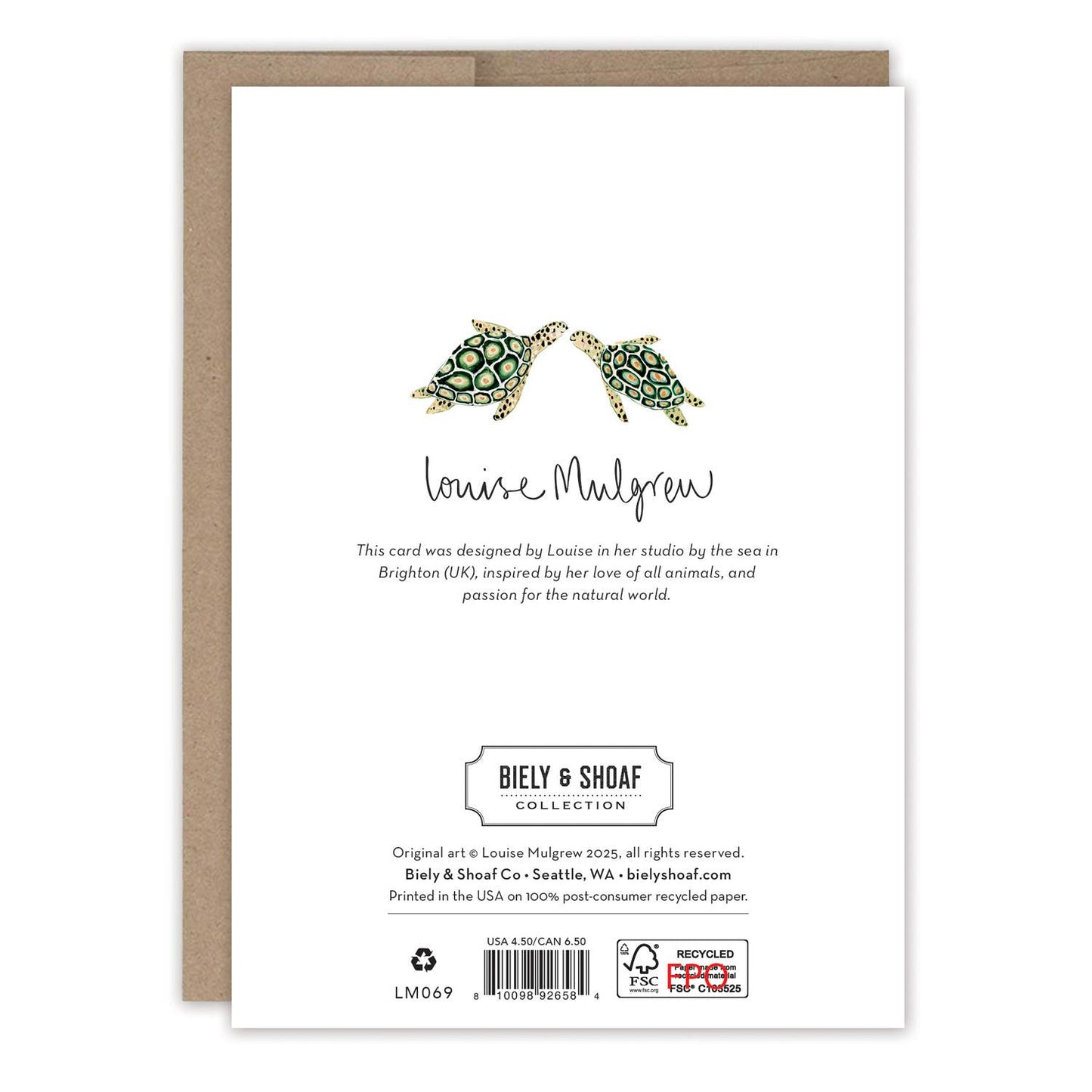 Biely & Shoaf - Turtley In Love Anniversary Card