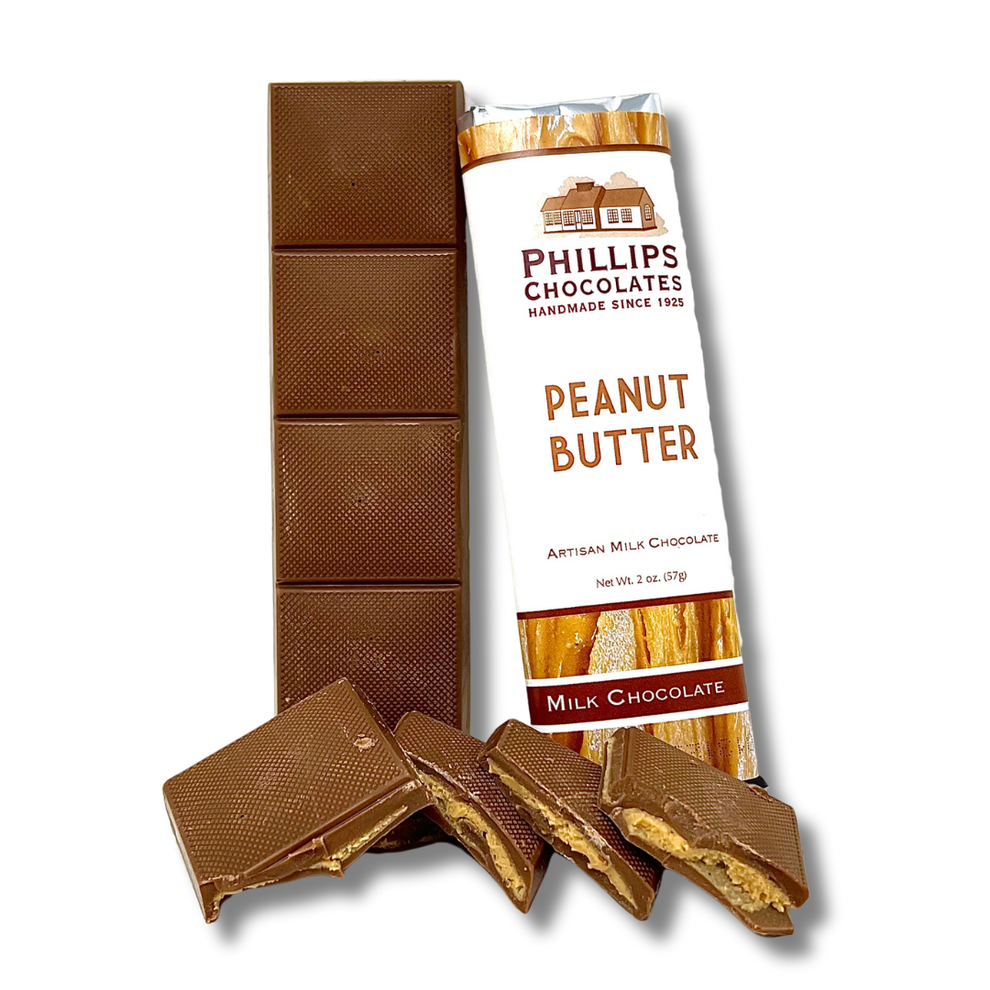 Phillips Chocolates - Peanut Butter Milk Chocolate Bar – The Cove by Dune