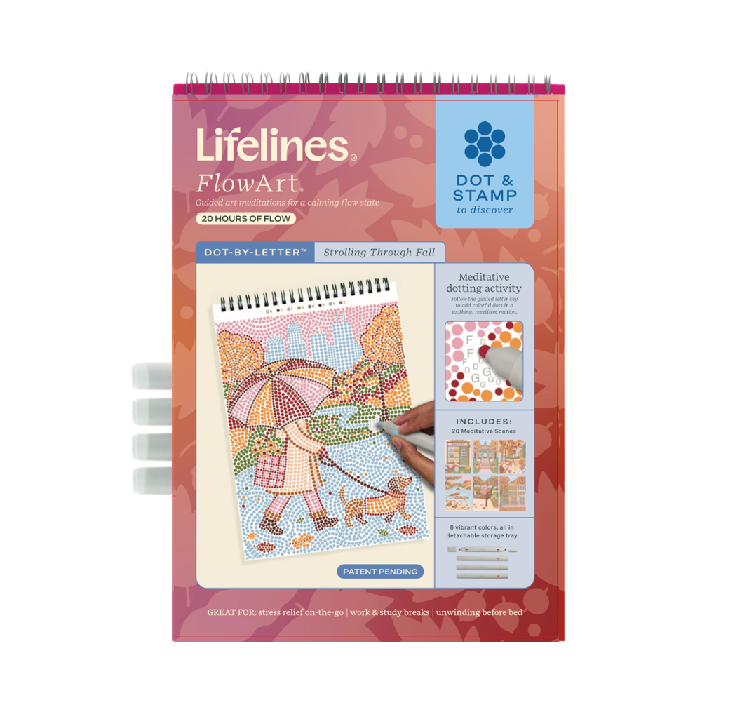 Lifelines - FlowArt- Dot By Letter - Strolling Through Fall