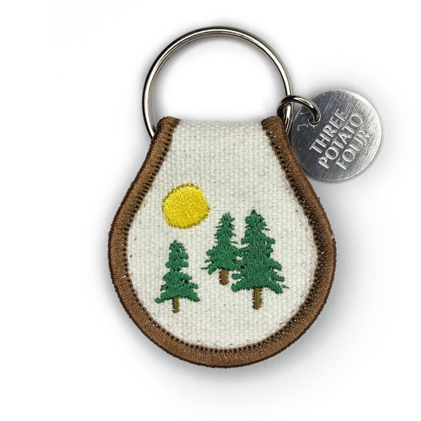 Three Potato Four - Patch Keychain - Evergreen