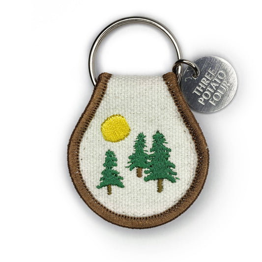 Three Potato Four - Patch Keychain - Evergreen