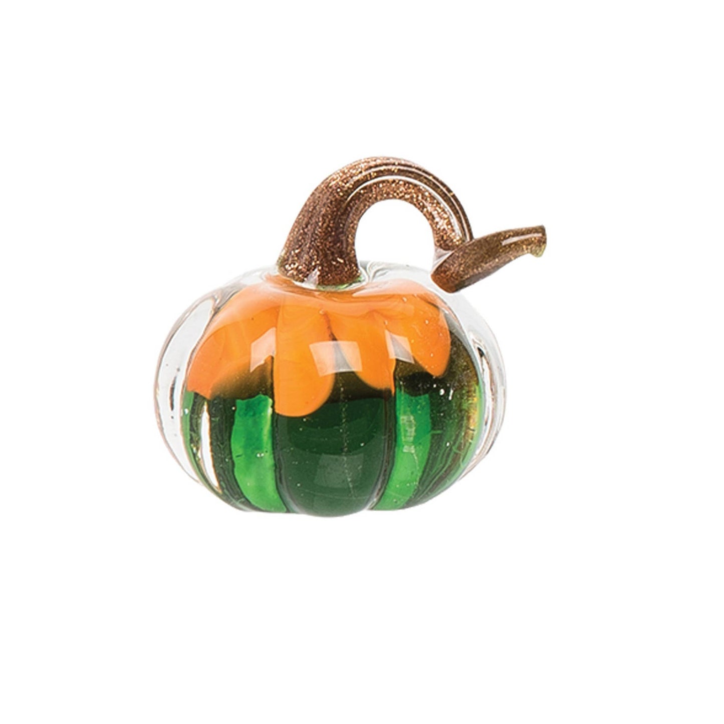 C&F Home - Fall/Harvest Mini Art Glass Pumpkin Figurine