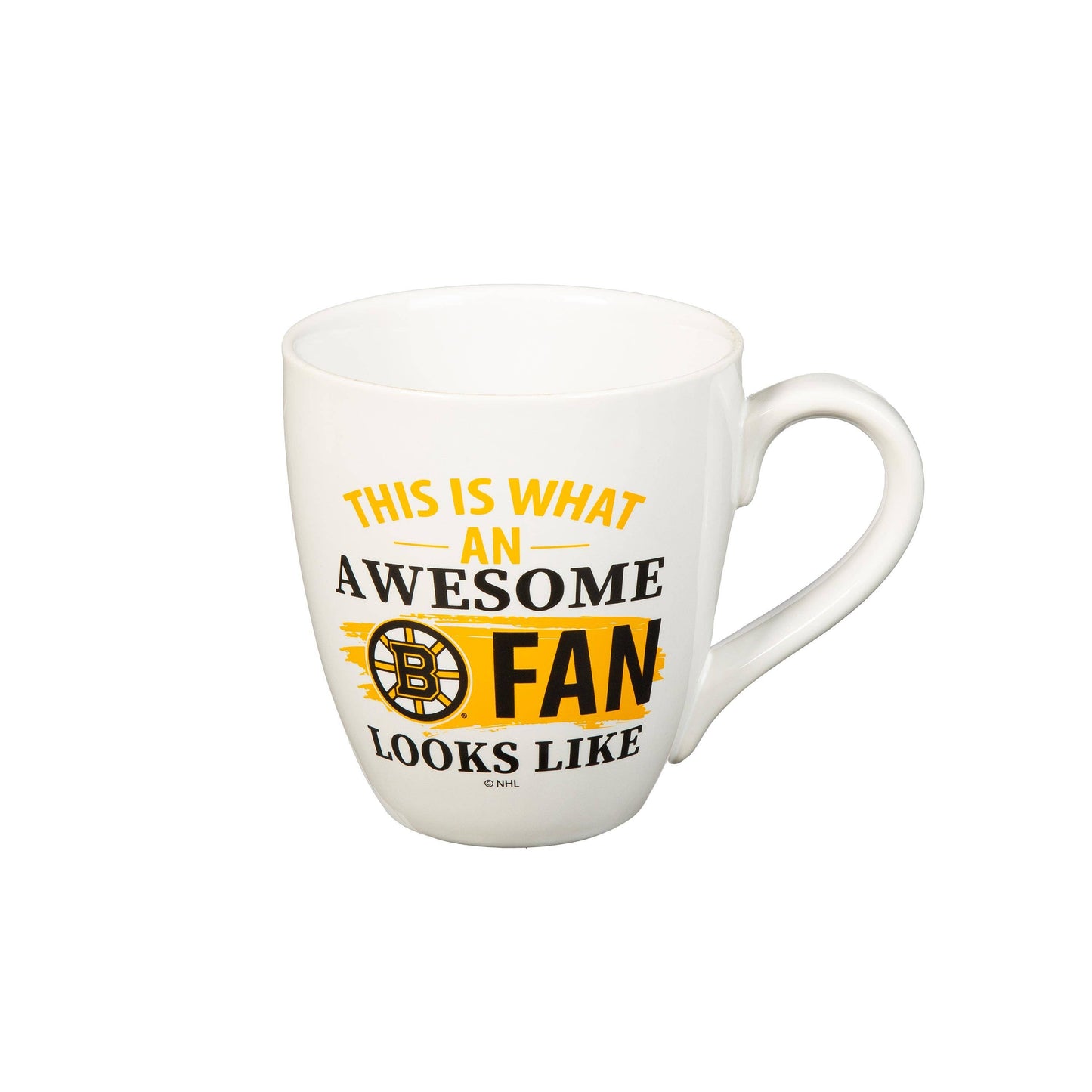 Evergreen Enterprises - Ceramic Cup o' Java 17oz Gift Set, Boston Bruins