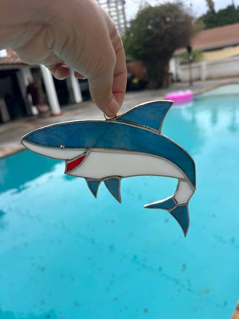 Stained Glass Shark