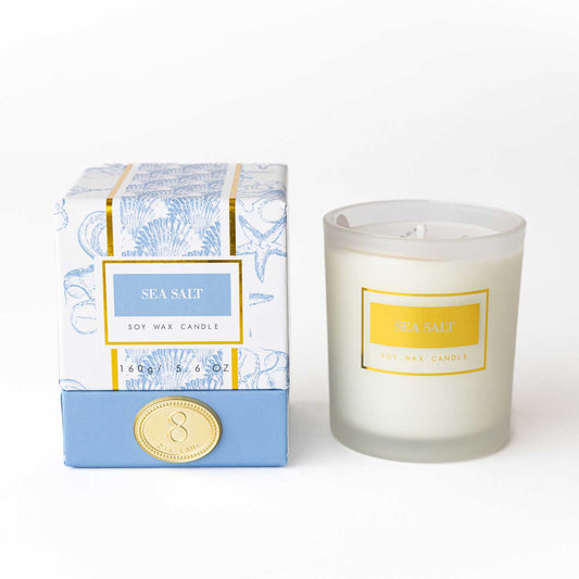 8 Oak Lane - Sea Salt Boxed 5.6oz Candle
