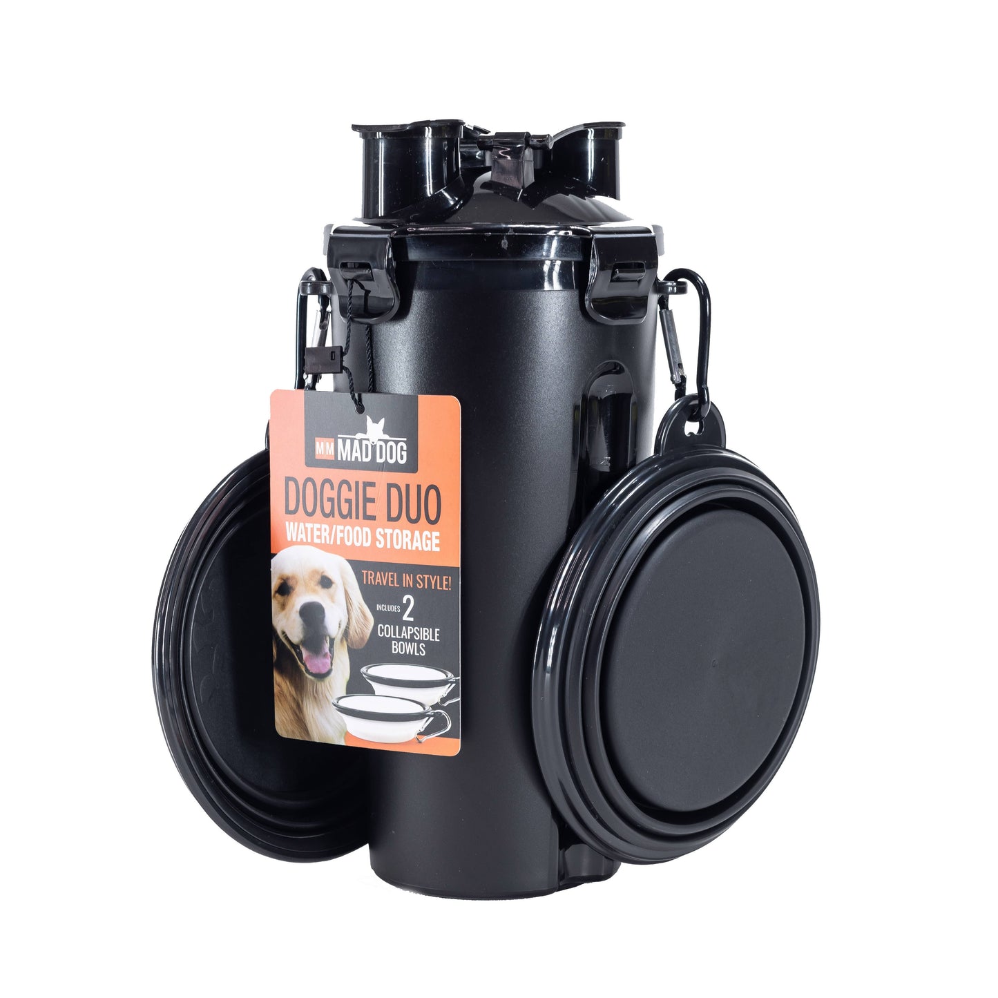 Doggie Duo for the Mad Man's Best Friend: Black