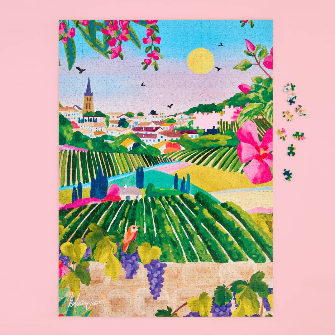 WerkShoppe - Village Vineyard 1000 Piece Puzzle