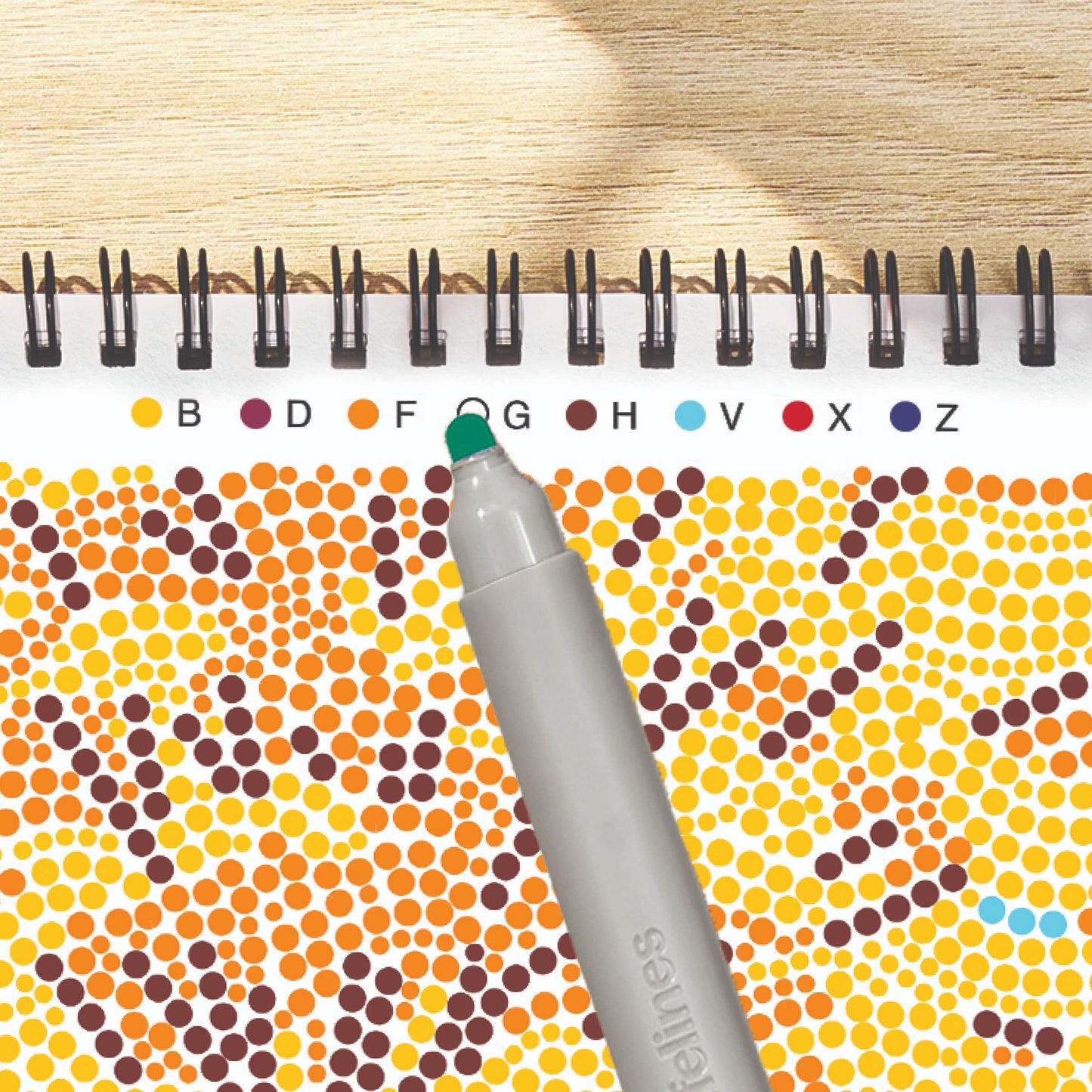 Lifelines - FlowArt:Dot by Letter Pumpkins & Pastures