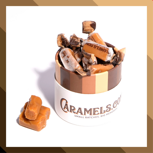 Licorice.com | Caramels.com | Taffy.com - Original Classic Butter Caramels Soft Chew - (6oz Tube)