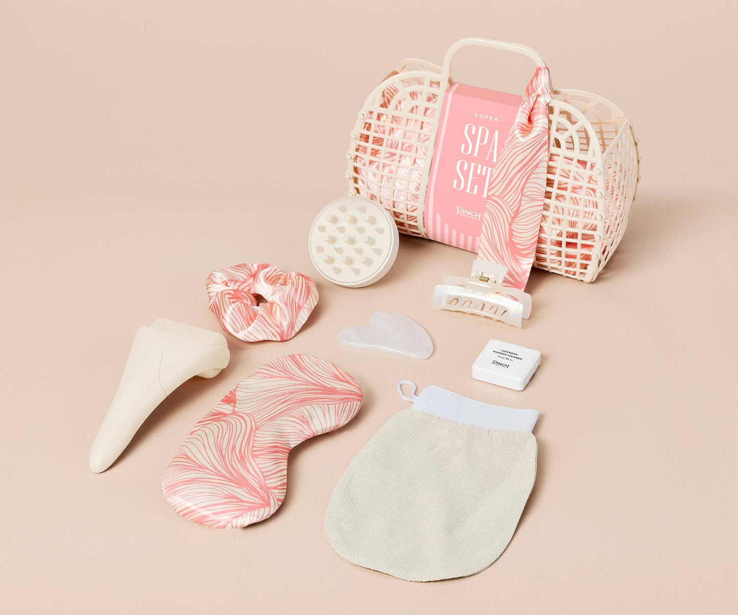 Pinch Provisions - Super Spa Set | Coral, Self-Care, Easter, Mother's Day
