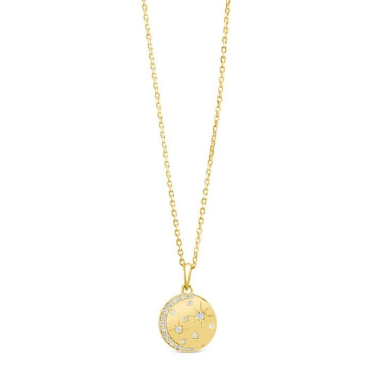 Dune Jewelry - Cosmos Necklace by Camille Kostek - 14k Gold Vermeil