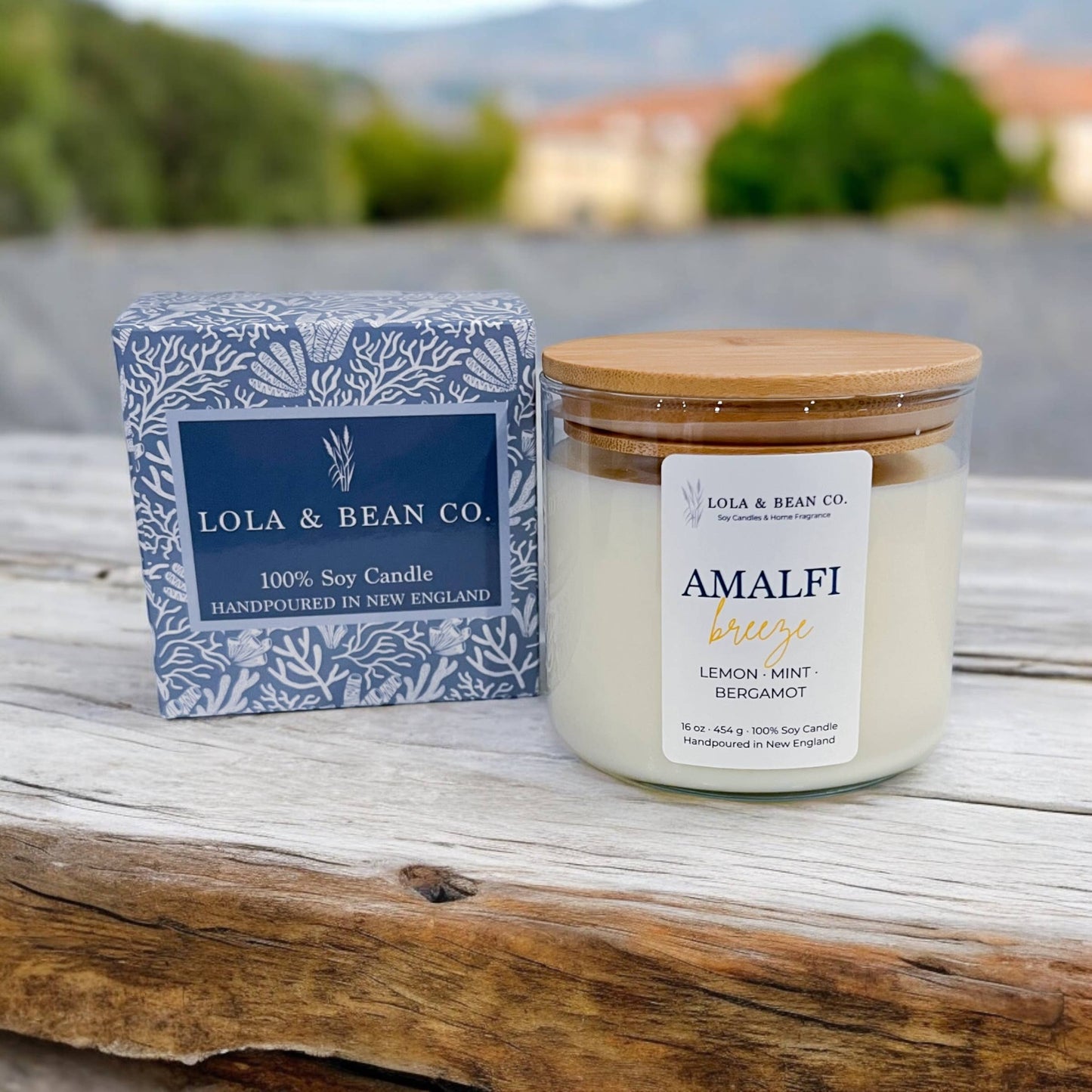 3 wick soy candle | 16 oz: Beachfront