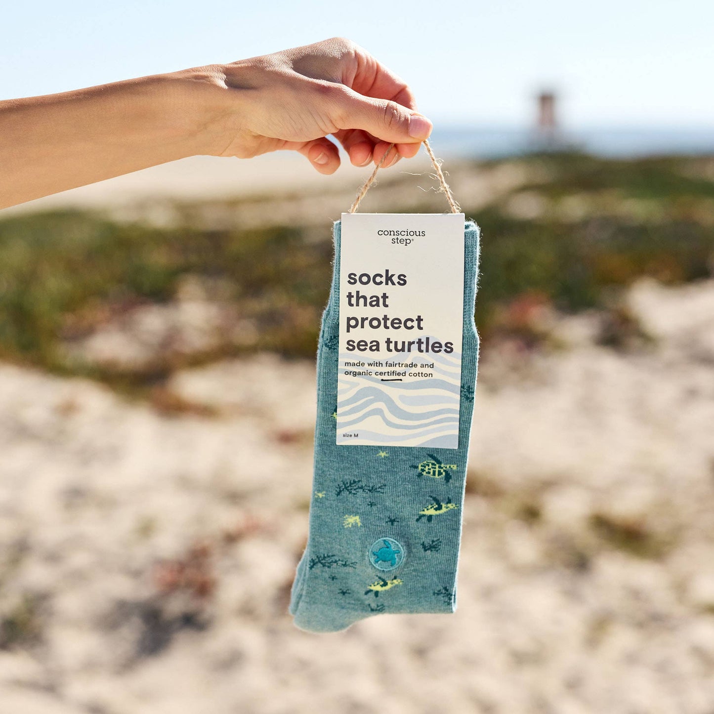 Conscious Step - Socks that Protect Sea Turtles