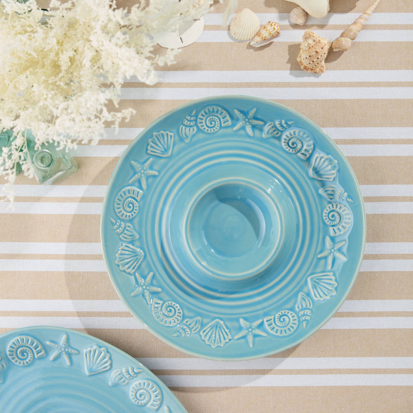 Certified International - Coastline Blue Chip & Dip