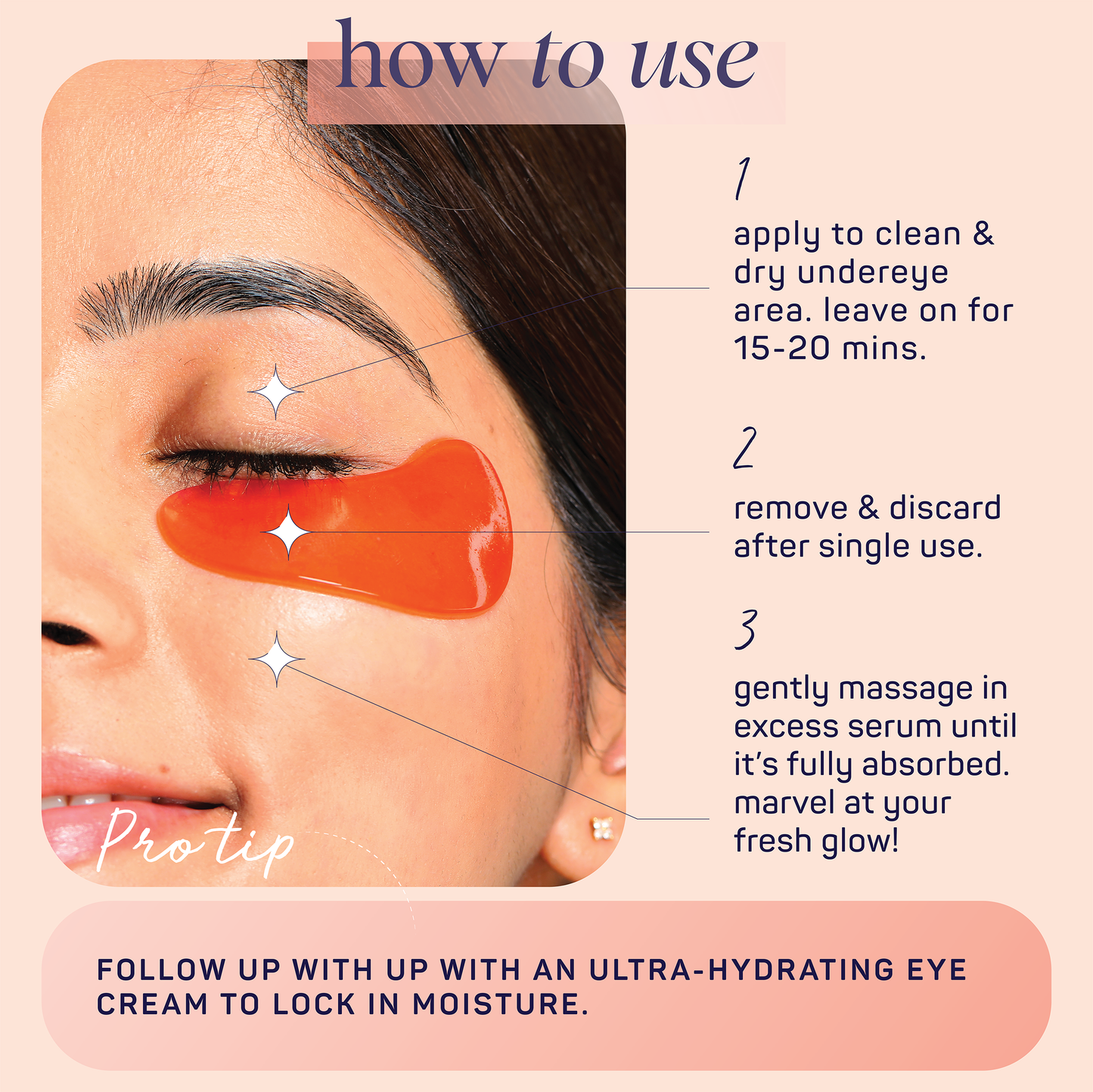 My Spa Life - Bright Eyed Hydrogel Eye Patches | 8 Pack