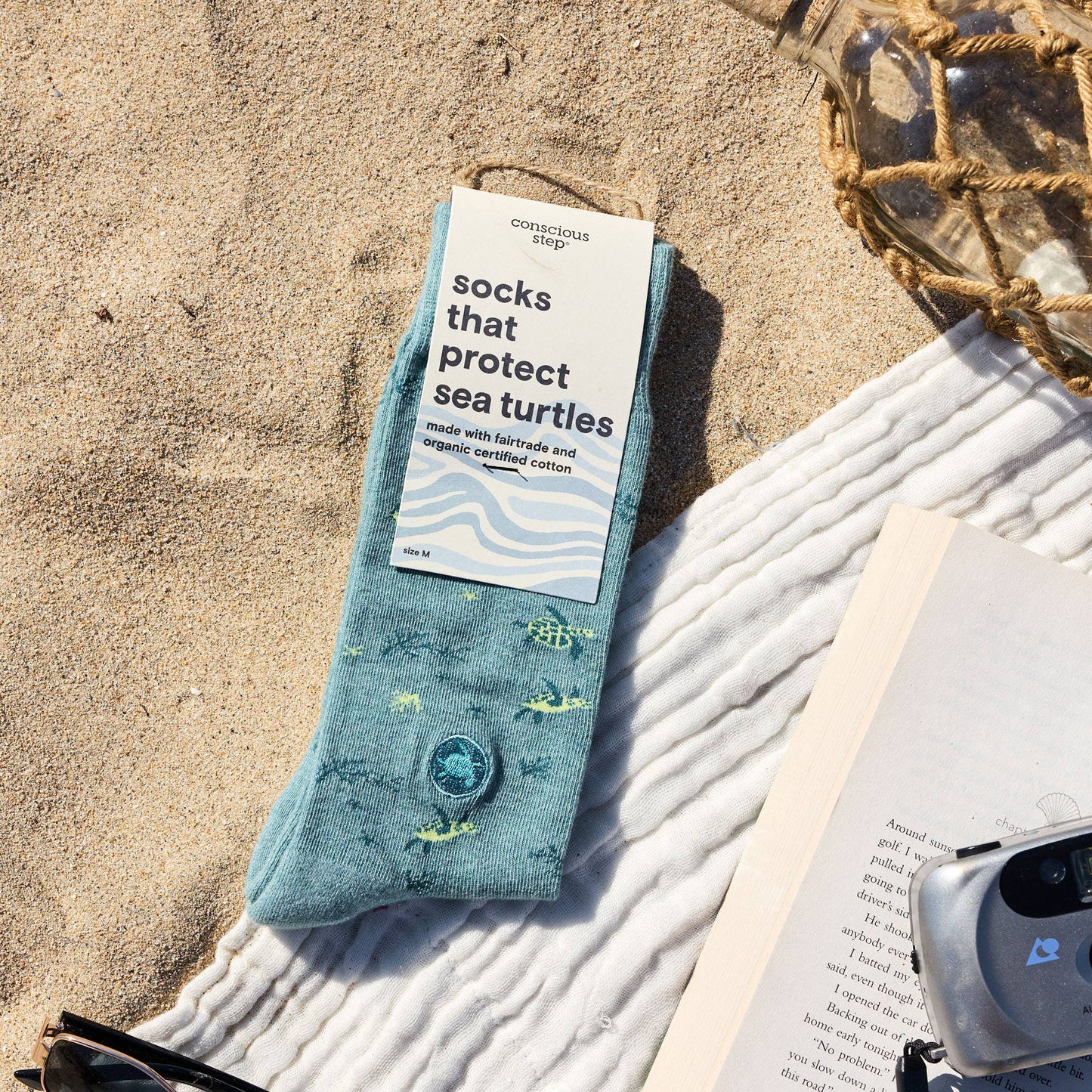 Conscious Step - Socks that Protect Sea Turtles