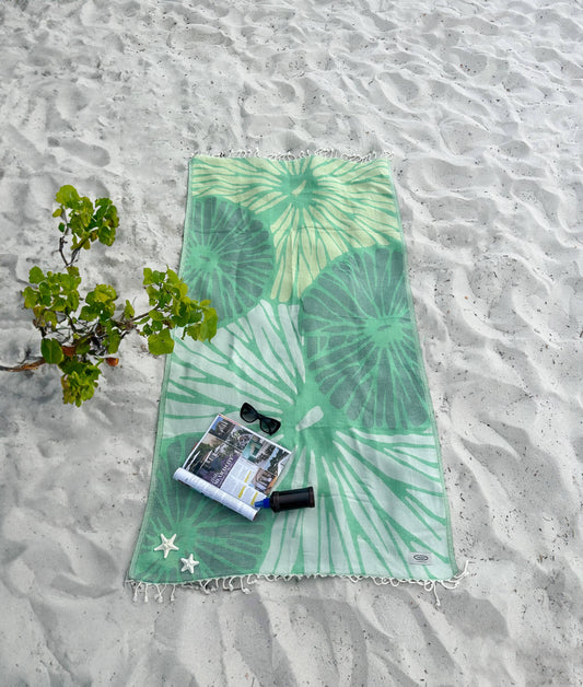 La Hammam - *Exclusive Citrus Peshtemal Pure Cotton Beach Towel