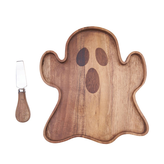 C&F Home - Halloween Ghost Charcuterie Serving Board With Spreader