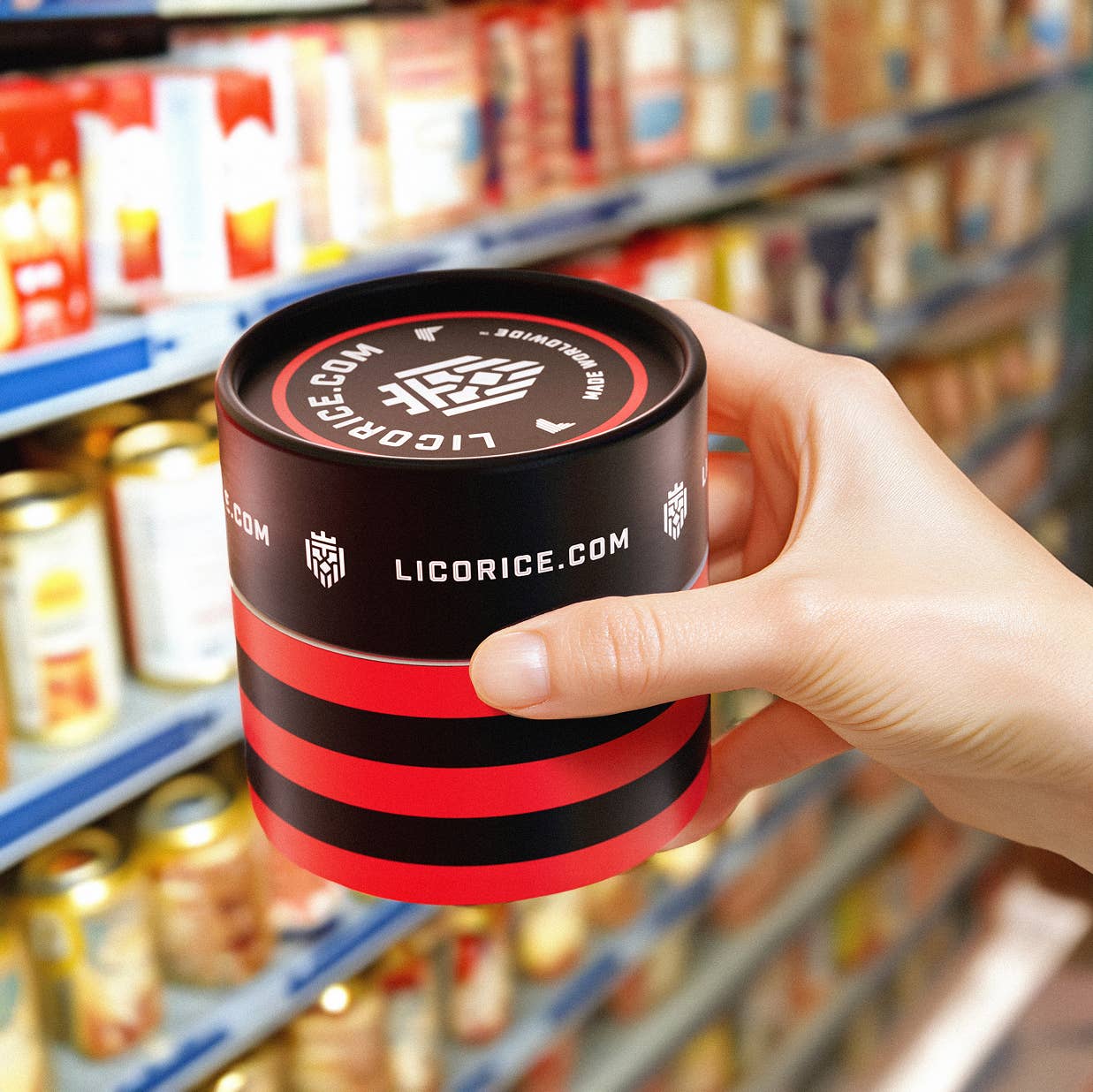 Licorice.com | Caramels.com | Taffy.com - Classic Red Licorice - Australian Twists - (8oz Tube)