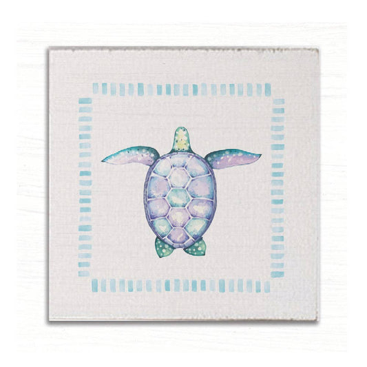 Rustic Marlin - Blue Turtle Magnet