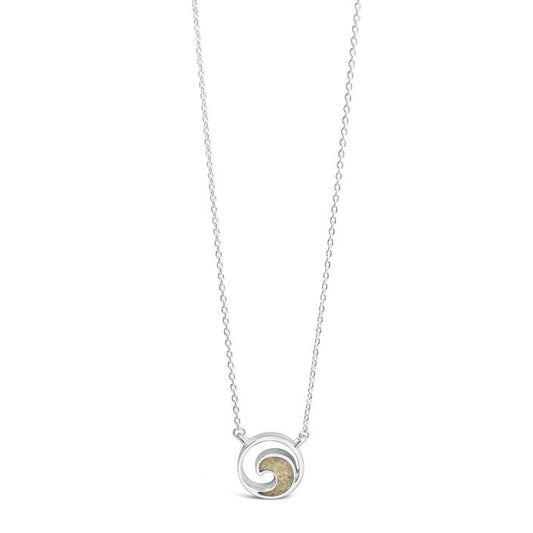 Dune Jewelry - Delicate Dune Wave Necklace