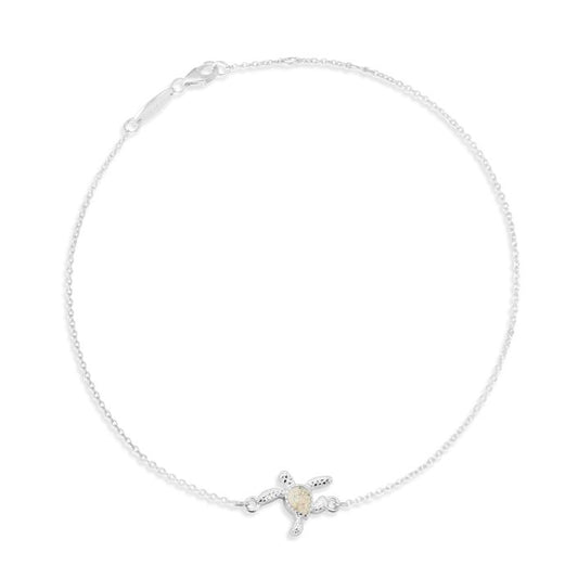 Dune Jewelry - Delicate Dune Turtle Anklet --Multiple options