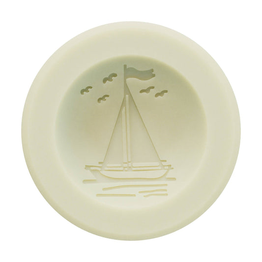 Cape Candle - Lemongrass & Citrus Scented Vessel - Sailboat