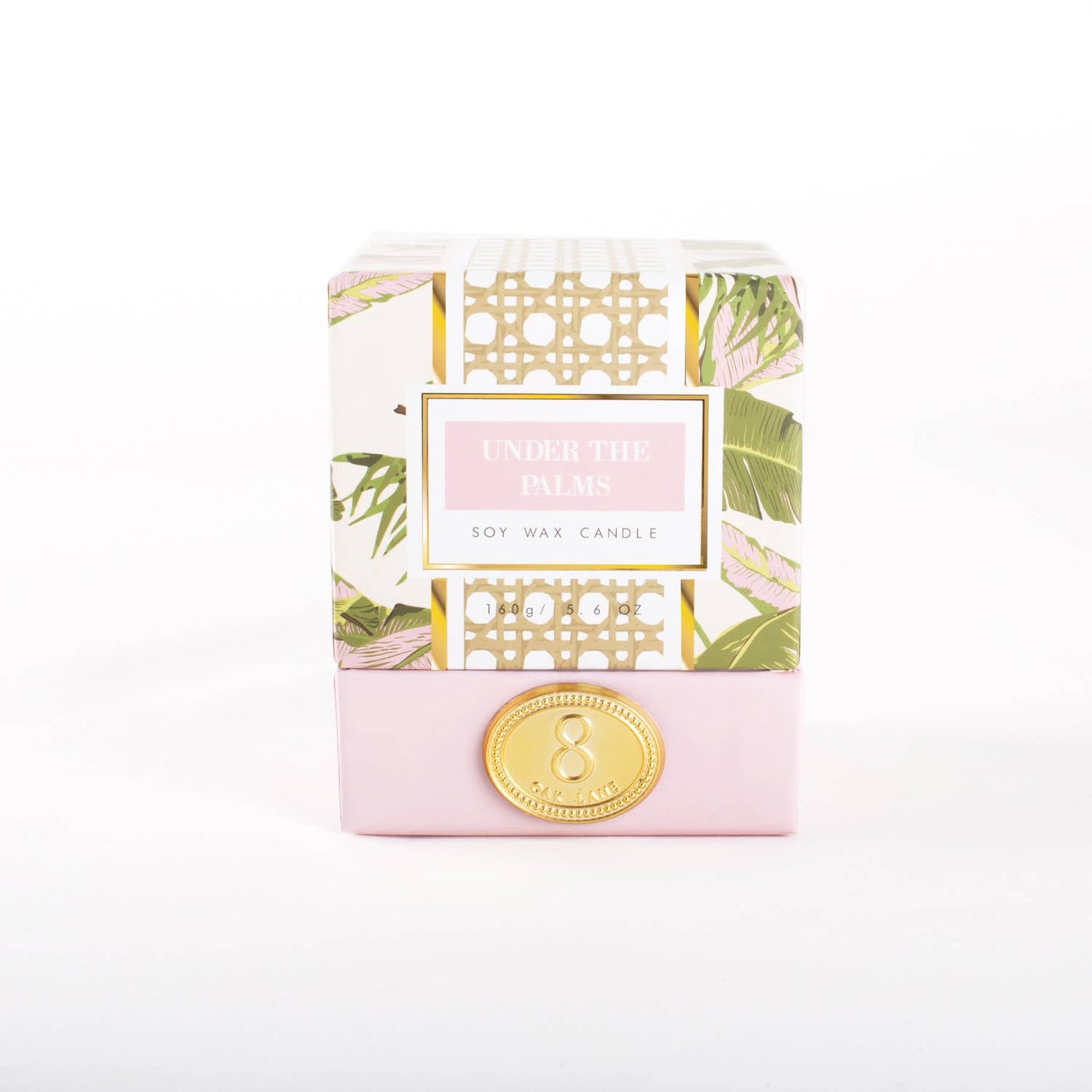 8 Oak Lane - Under the Palms 5.6oz Soy Wax Candle