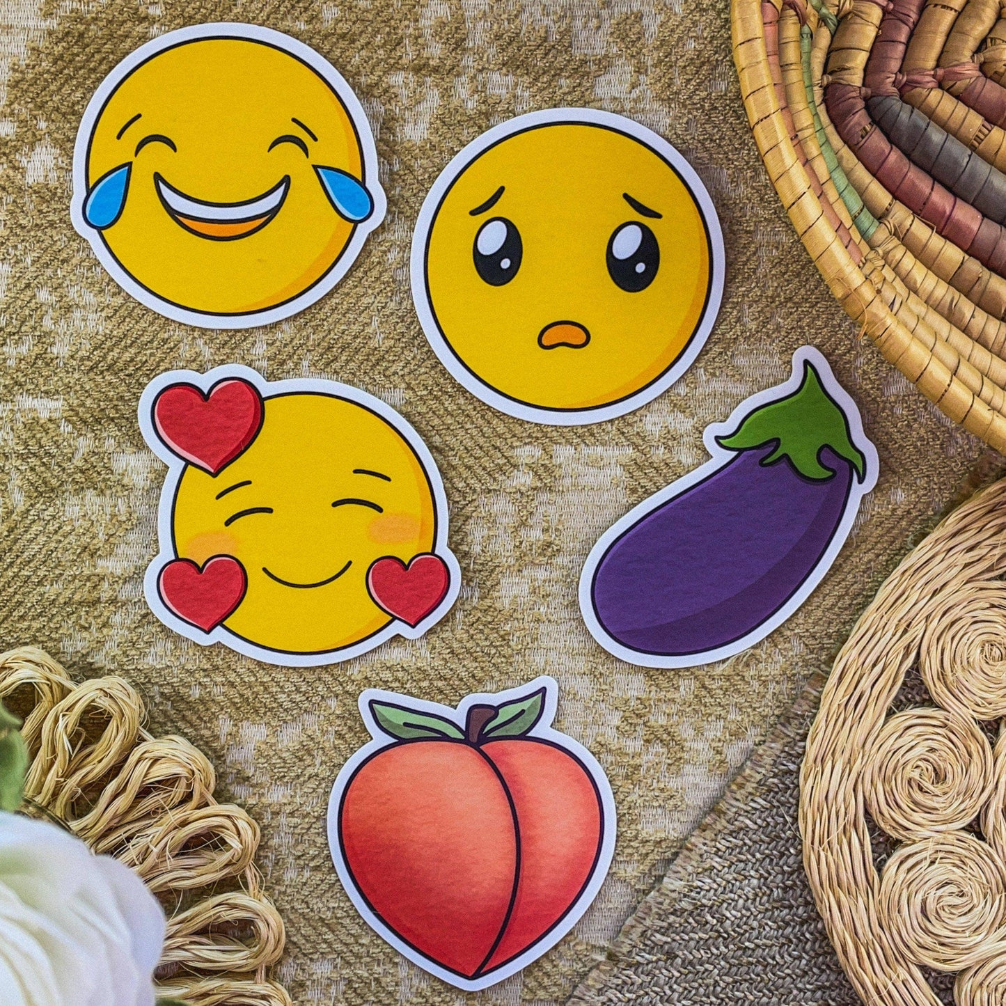 Big Moods - Eggplant - Moodi Sticker