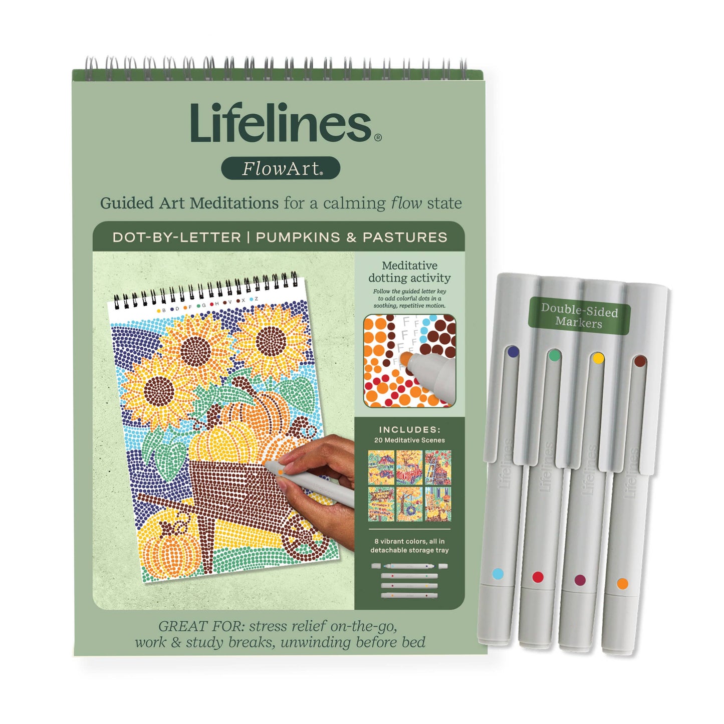 Lifelines - FlowArt:Dot by Letter Pumpkins & Pastures