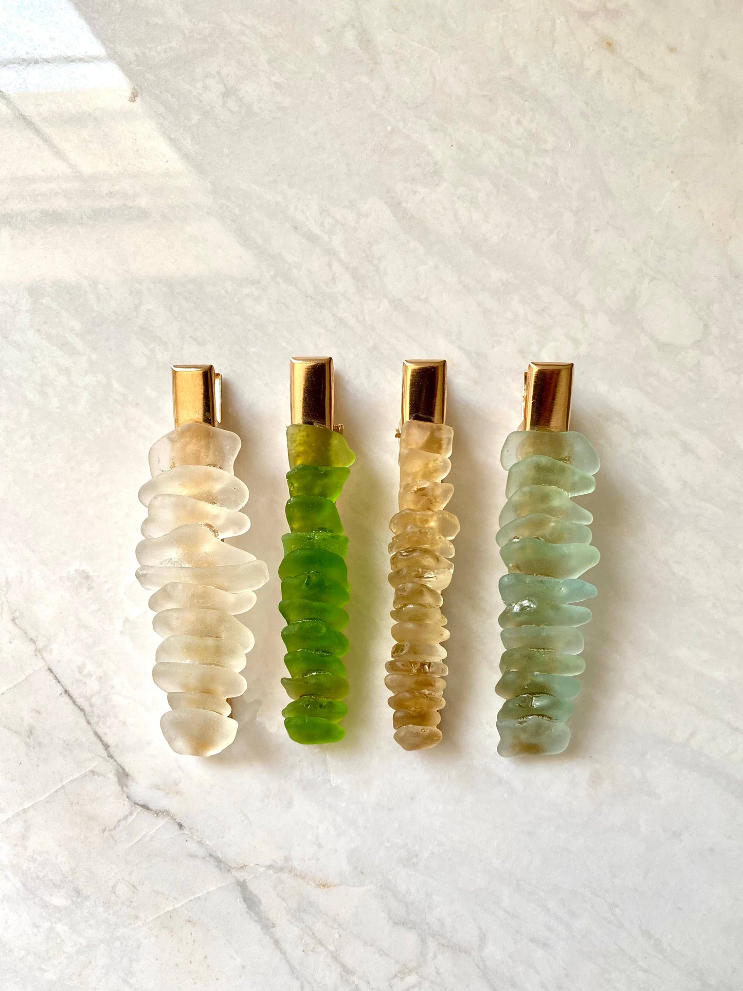 Salt & Pine - Sea Glass Hair Clip