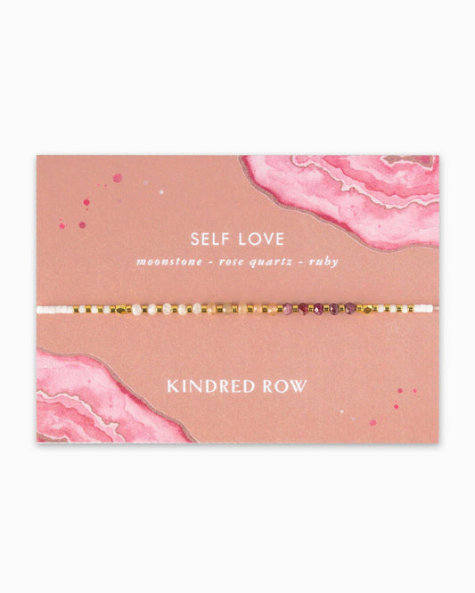 Kindred Row - Self Love Healing Gemstone Stacking Bracelet