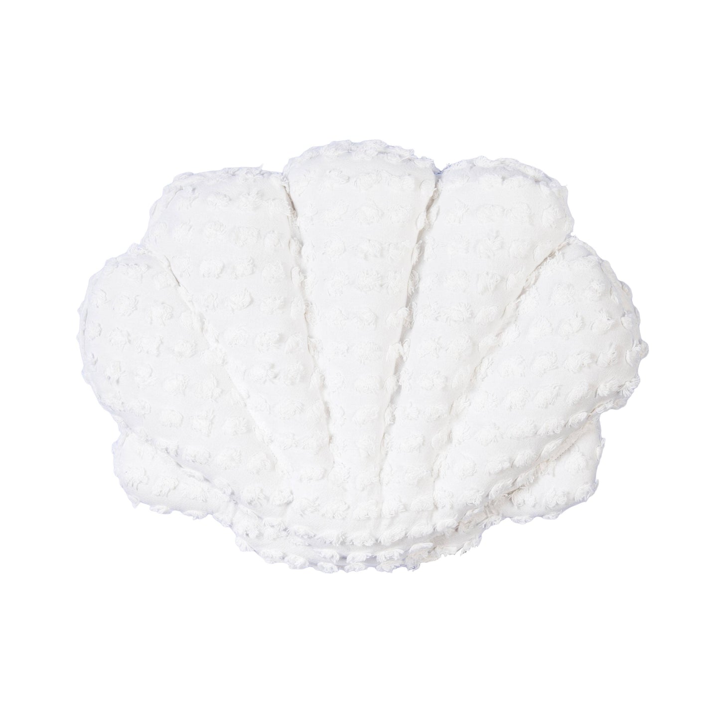 Coastal Shell Shaped Throw Pillow