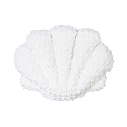 Coastal Shell Shaped Throw Pillow