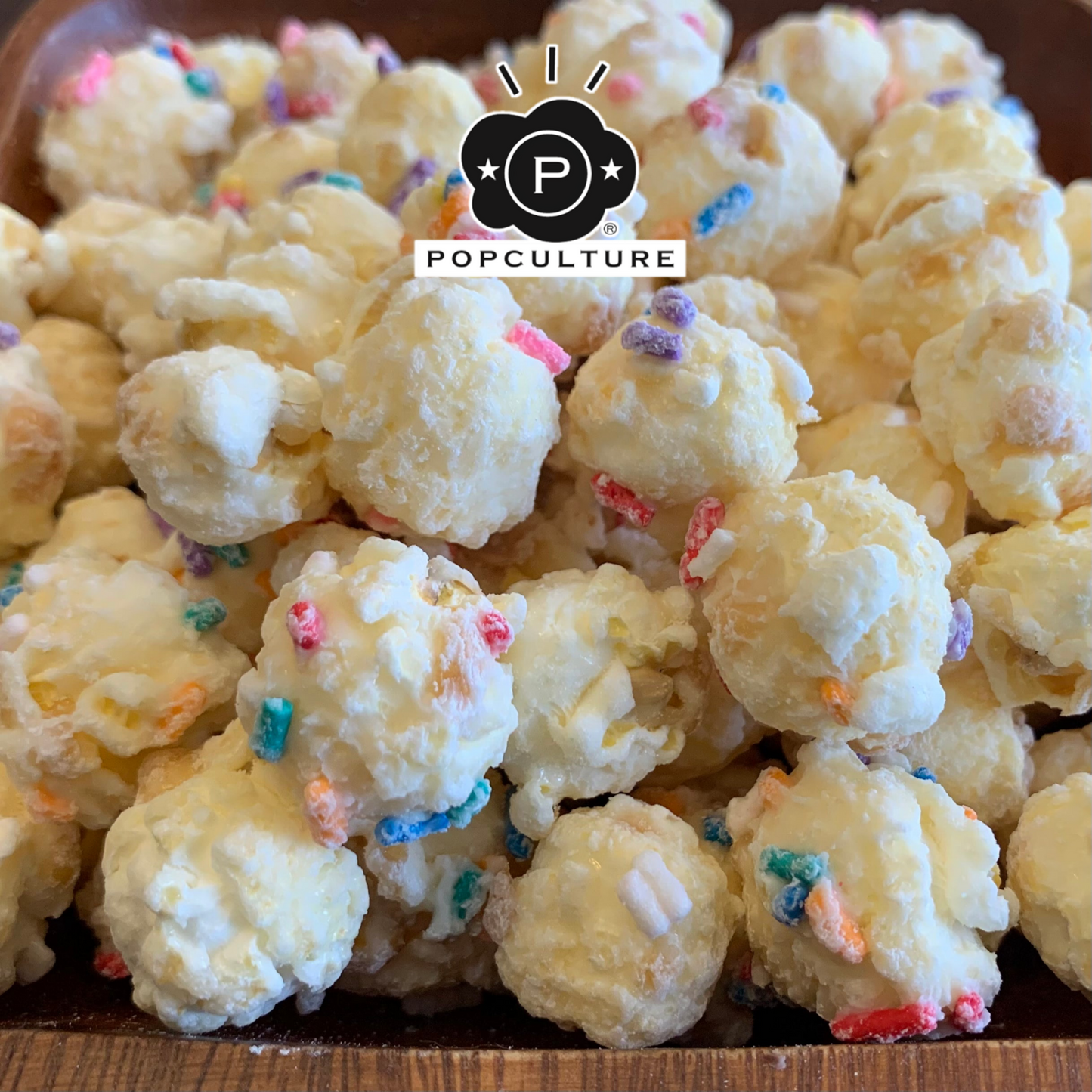 Popculture Gourmet Popcorn - Birthday Cake