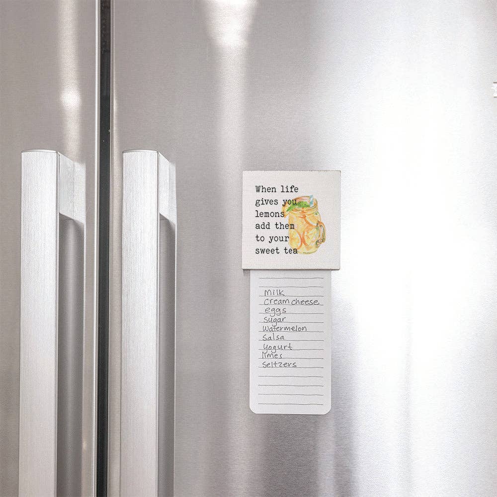 Rustic Marlin - When Life Gives You Lemons Sweet Tea Magnet