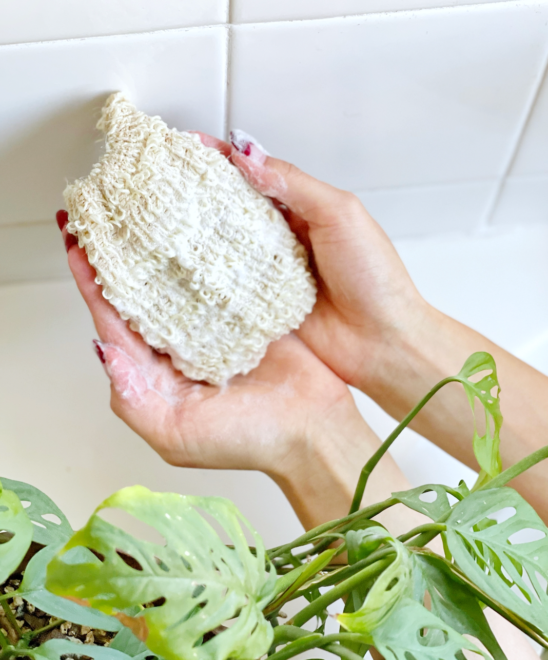 Me Mother Earth - Biodegradable Natural Sisal Soap Saver Pouch | Eco Friendly