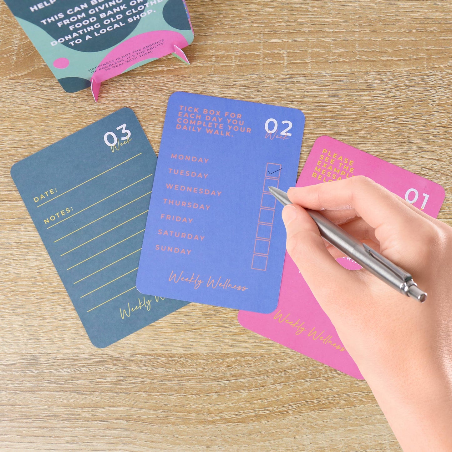 Gift Republic - Happiness - Weekly Wellness Cards