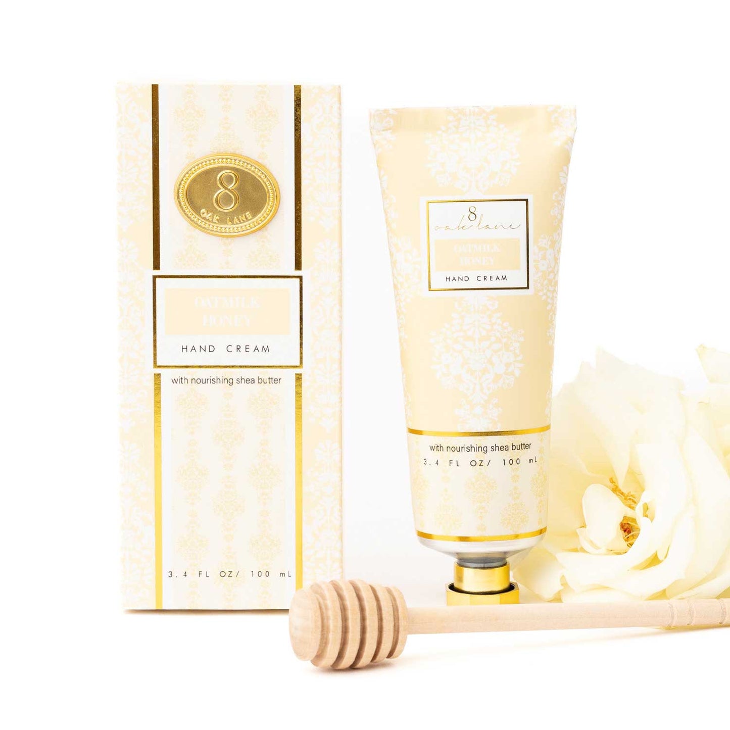 8 Oak Lane - Oatmilk Honey 100ml Boxed Hand Cream