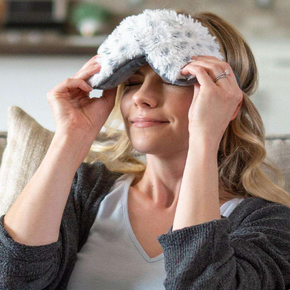Warmies - Lavender Scented - Snowy Eye Mask