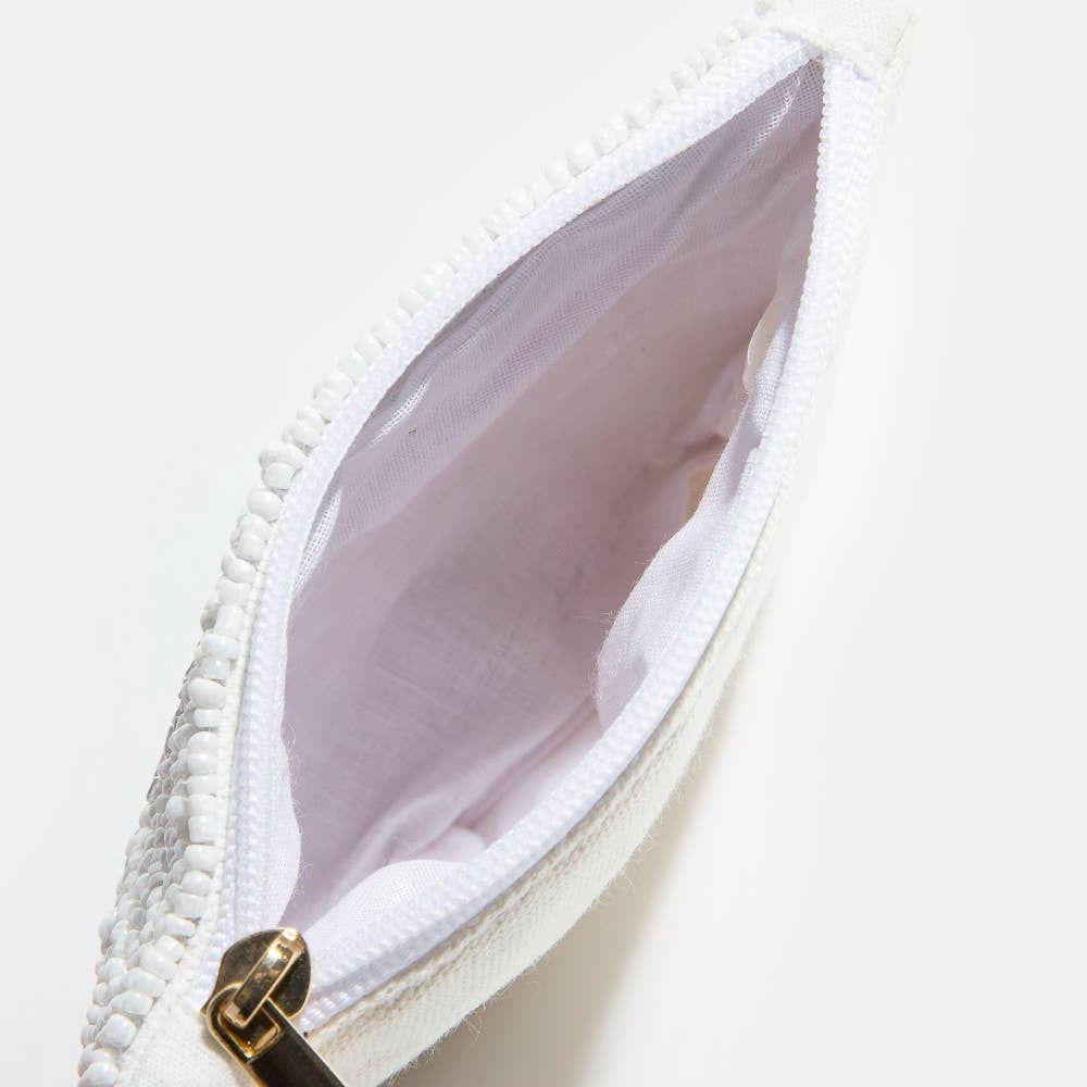 Seed Beaded Lobster Coin Purse
