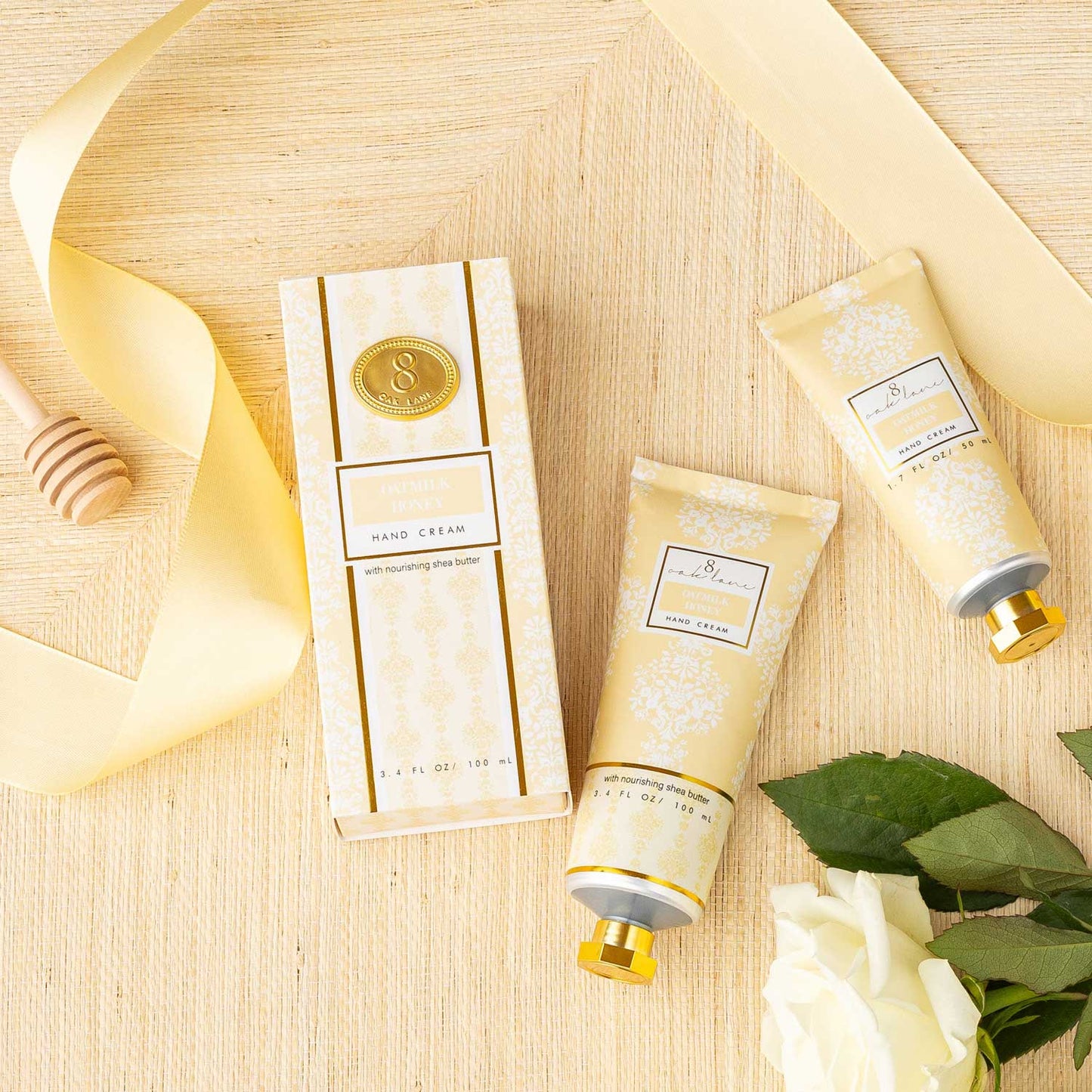 8 Oak Lane - Oatmilk Honey 100ml Boxed Hand Cream