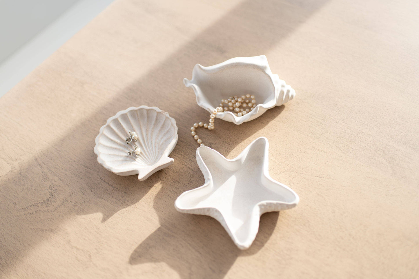 Shoreline Trinket Trays - Sea Shell