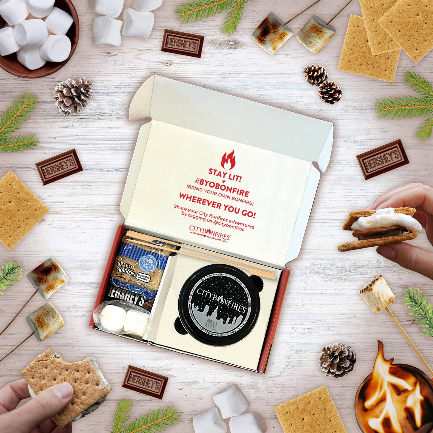Portable Fire Pits - S'mores Night Pack
