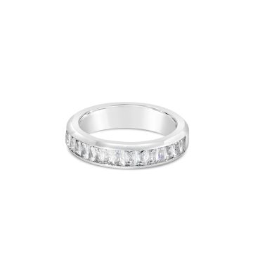 Eternity Band Ring SILVER 7